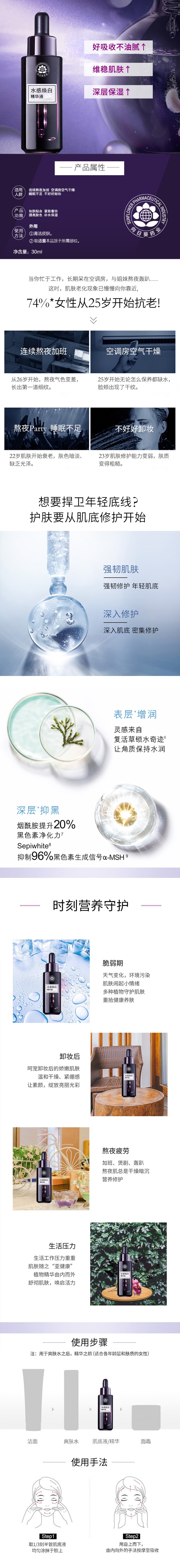 面部精華液